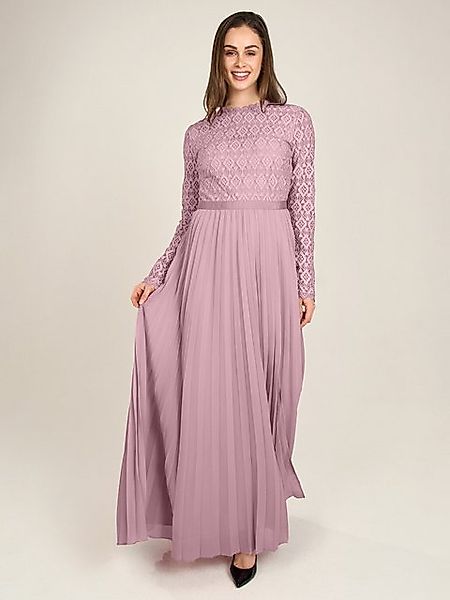 Apart Abendkleid mit breiter Spitze verziert günstig online kaufen