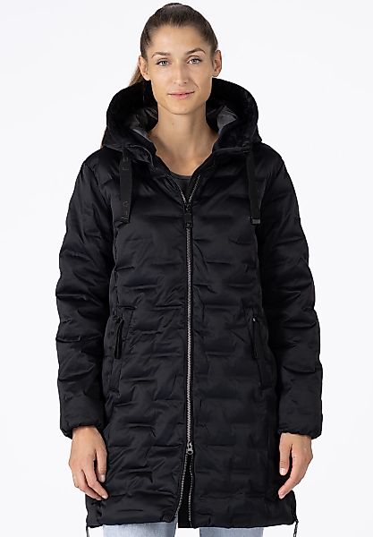 LPO Steppjacke "MARA III LONG Damenmantel & Parka" auch in Großen Größen er günstig online kaufen