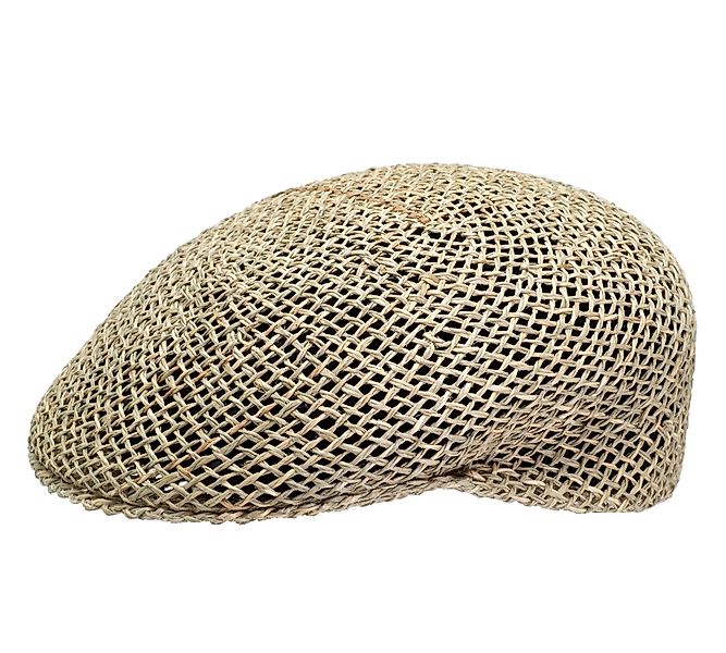 Flat Cap Stroh Cap in Seegras günstig online kaufen