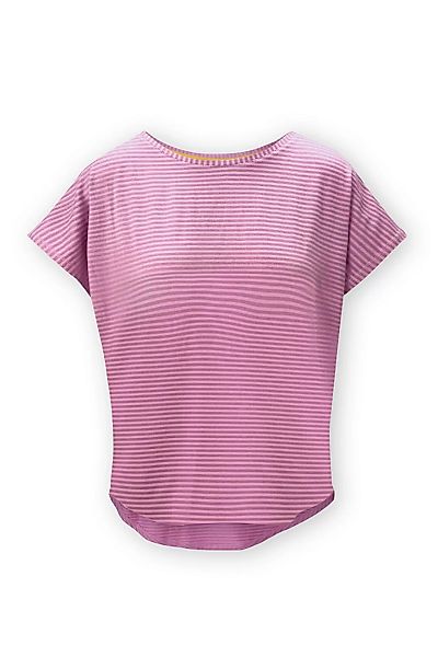 Pip Studio Tatum Little Sumo Kurzarmshirt Loungewear 4 44 violett günstig online kaufen
