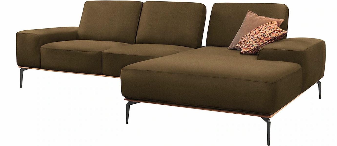 W.SCHILLIG Ecksofa "run, Designsofa mit tollem Sitzkomfort, bequem, L-Form" günstig online kaufen