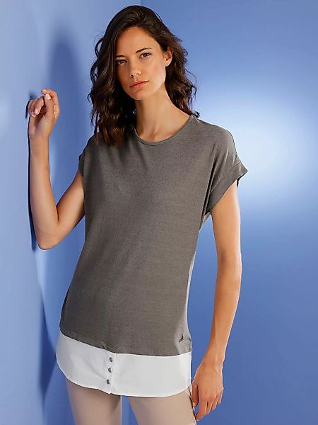 CREATION L PREMIUM 2-in-1-Shirt "Leinen-Viskose-Shirt", (1 tlg.) günstig online kaufen