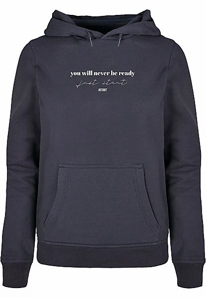 Merchcode Kapuzenpullover "Merchcode Damen Ladies Just Start Basic Hoody", günstig online kaufen