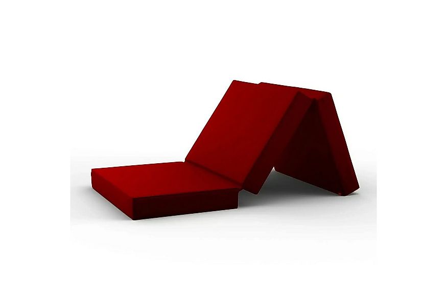 Klappmatratze Luxus Faltmatratze, klappbare Gästematratze, faltbare Matratz günstig online kaufen