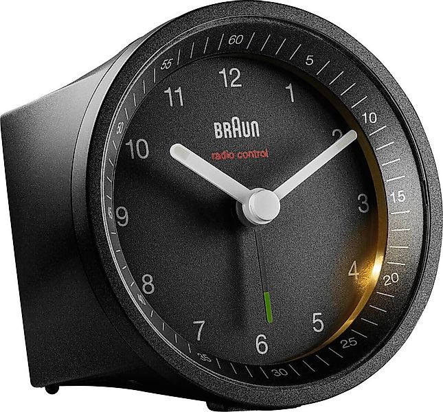 Braun Radiowecker Braun Uhren BC07B-DCF Funkwecker Uhren/Wecker Schwarz günstig online kaufen
