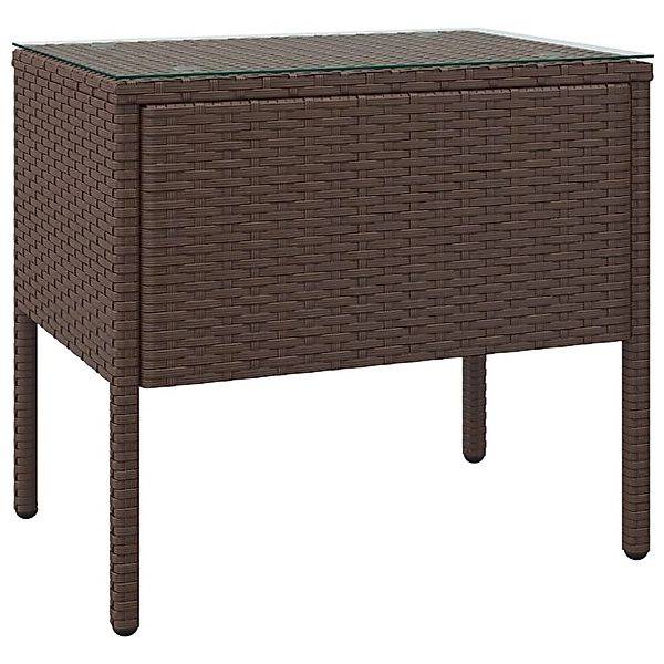 vidaXL Beistelltisch Beistelltisch Braun 53x37x48 cm günstig online kaufen