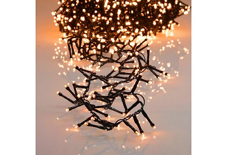 INtrenDU LED-Lichterkette Lichterkette EXTRA warmeiß 700LED 14m, mit itegri günstig online kaufen