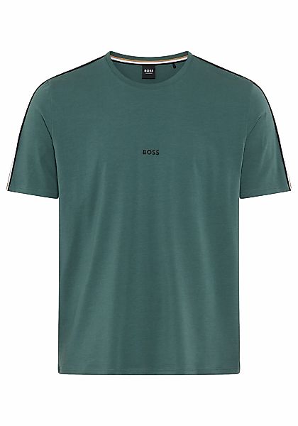 BOSS T-Shirt "Unique" aus elastischer Baumwolle mit Tape-Details, regular f günstig online kaufen