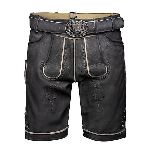 Krüger Trachtenlederhose Kuno mit Gürtel Herren günstig online kaufen