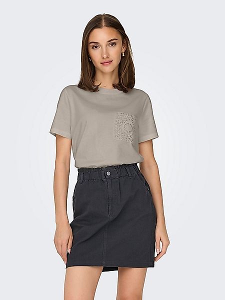 JDY Kurzarmshirt JDYSELMA S/S CROCHET POCKET TOP JRS NOOS günstig online kaufen