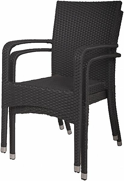 Garden Pleasure Stapelstuhl "LONDON" (Set) 2 Stk.2er Set, auch für die Gast günstig online kaufen