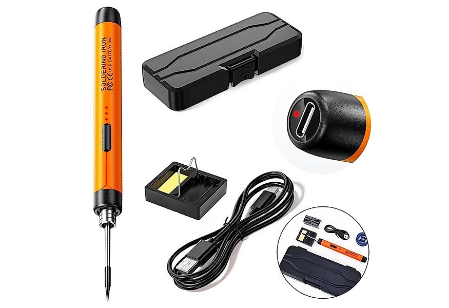 REDOM Lötkolben Kabelloses USB-Lötkolben-Set Elektrischer Präzisionslötkolb günstig online kaufen