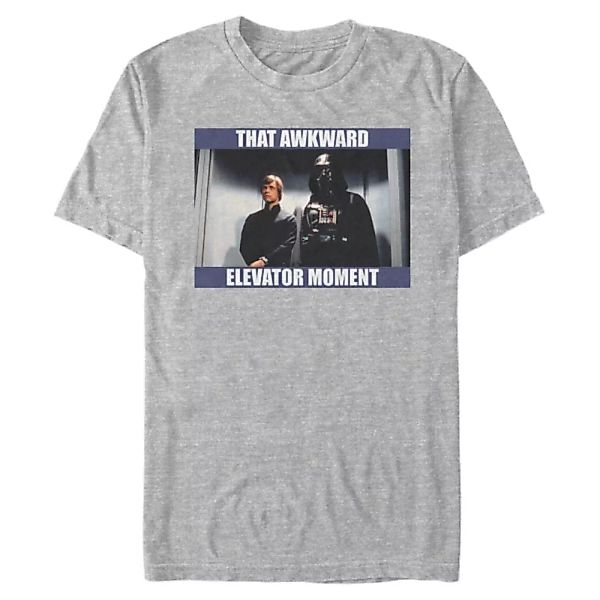 Star Wars - Luke & Vader Awkward Elevator Moment - Männer T-Shirt günstig online kaufen