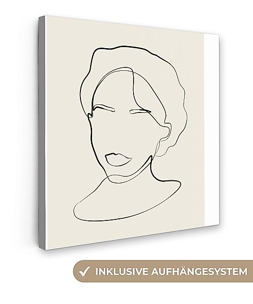 OneMillionCanvasses® Leinwandbild Text - Zitate - günstig online kaufen