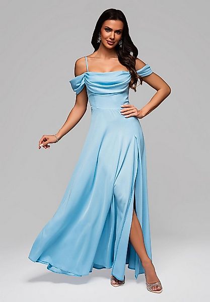 OMBRE Abendkleid Elegantes Off-Shoulder Abendkleid günstig online kaufen