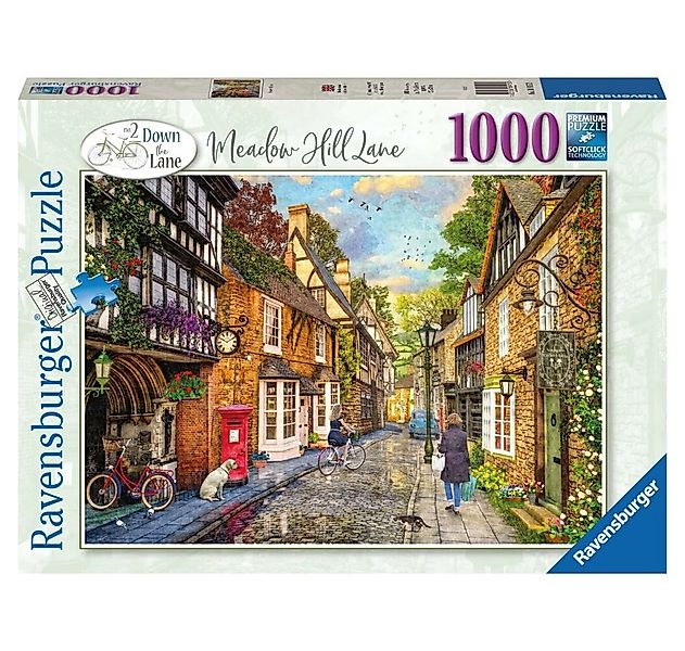 Ravensburger Puzzle Puzzle Meadow Hill Lane 1000 Teile, Puzzleteile günstig online kaufen
