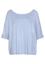 Vivance Kurzarmpullover mit Knopfleiste, beidseitig tragbar, 3/4-Pullover, günstig online kaufen