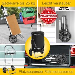 ELONEO Einkaufstrolley mit XXL-Kühlfach & praktischem günstig online kaufen