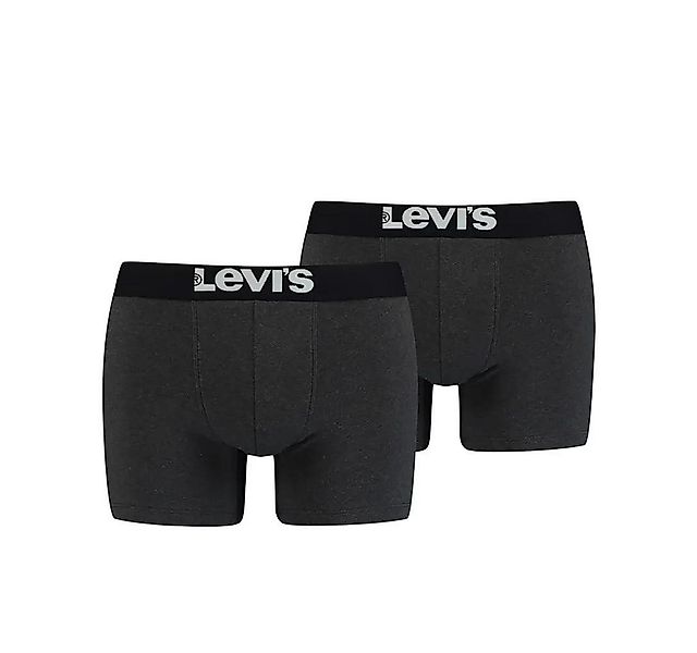 Levi's® Boxershorts Herren Solid Basic Boxershorts 2 er Pack (2-St., 2 er P günstig online kaufen