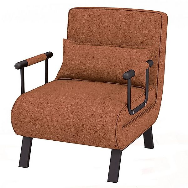 KOMFOTTEU Schlafsofa Schlafsessel, mit 6-Fach verstellbare günstig online kaufen