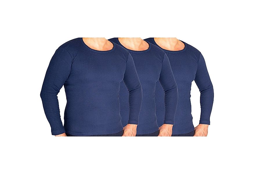 TEXEMP Thermounterhemd Herren Thermounterwäsche Unterwäsche 3 Stück Unterzi günstig online kaufen