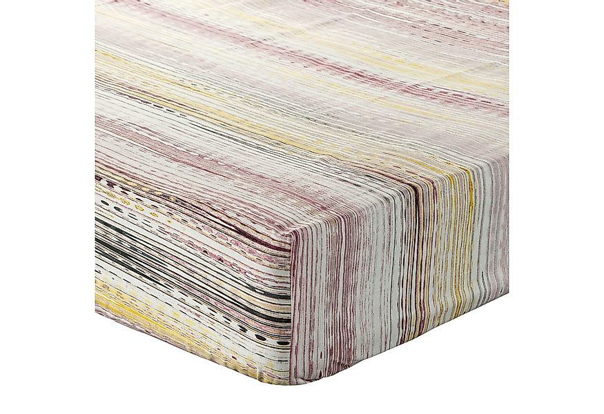 Eurofirany Spannbettlaken Betttuch mit Gummizug, mit Muster, aus Baumwolle, günstig online kaufen