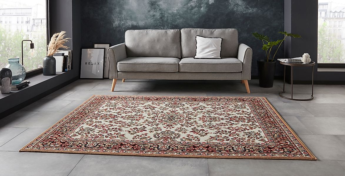 my home Teppich »Halton«, rechteckig, 8 mm Höhe, Kurzflor, Orient-Optik, mi günstig online kaufen