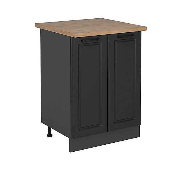 Vicco Unterschrank R-Line, Anthrazit Landhaus/Anthrazit, 60 günstig online kaufen