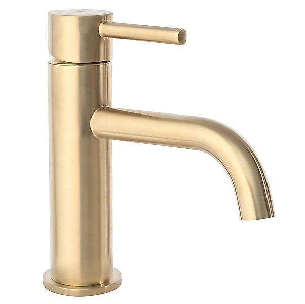 wohnwerk.idee Badarmatur Waschbeckenarmatur Wasserhahn Gold Einhebelmischer günstig online kaufen