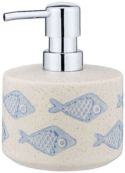 WENKO Seifenspender "Aquamarin" Keramik, 475 ml günstig online kaufen