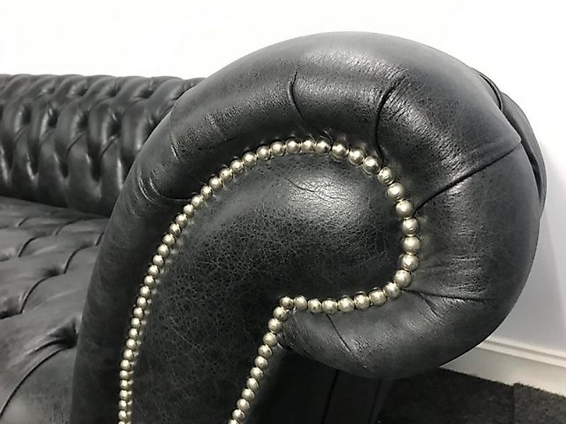 Xlmoebel Chesterfield-Sofa Chesterfield Vintage Luxus Sofa Original Sitz 10 günstig online kaufen