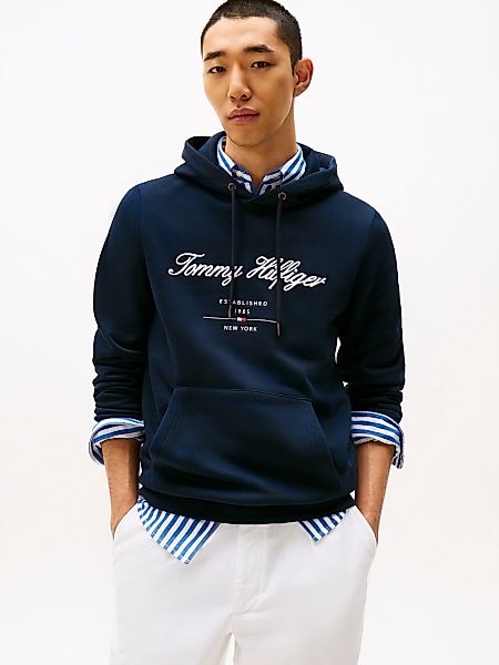 Tommy Hilfiger Hoodie "SCRIPT LOGO HOODY", mit aufgesticktem Logo günstig online kaufen