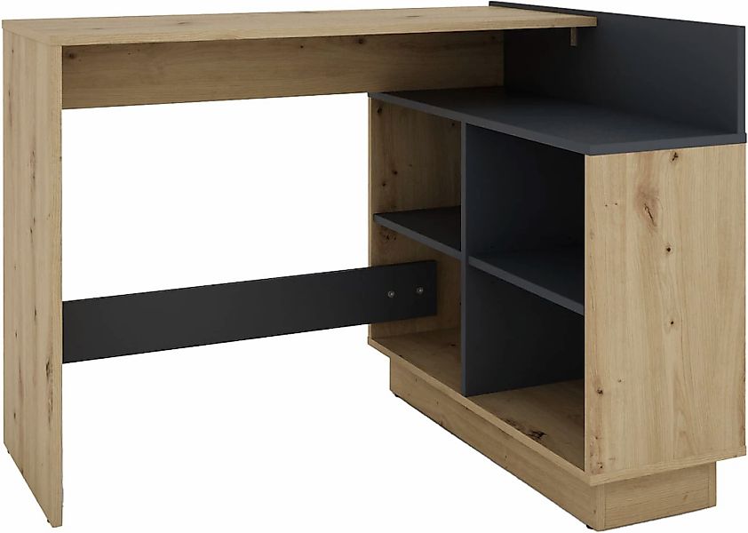 byLIVING Eckschreibtisch "Bern", platzsparender Schreibtisch, rechts und li günstig online kaufen