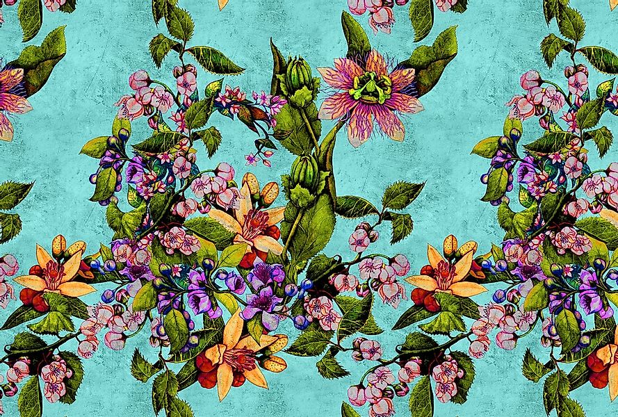 living walls Fototapete "Walls by Patel Tropical Passion 1" glatt Vlies, Wa günstig online kaufen