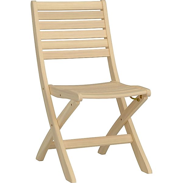 Klappstuhl Canston Holz Natur günstig online kaufen