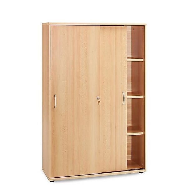 Lomadox Aktenschrank TYP4000 Buche hell Nachbildung, 4OH, Schiebetüren, H=1 günstig online kaufen