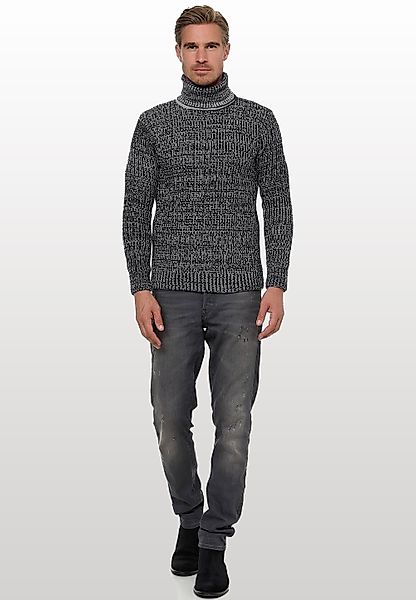 Rusty Neal Rollkragenpullover, im angesagten Strickdesign günstig online kaufen