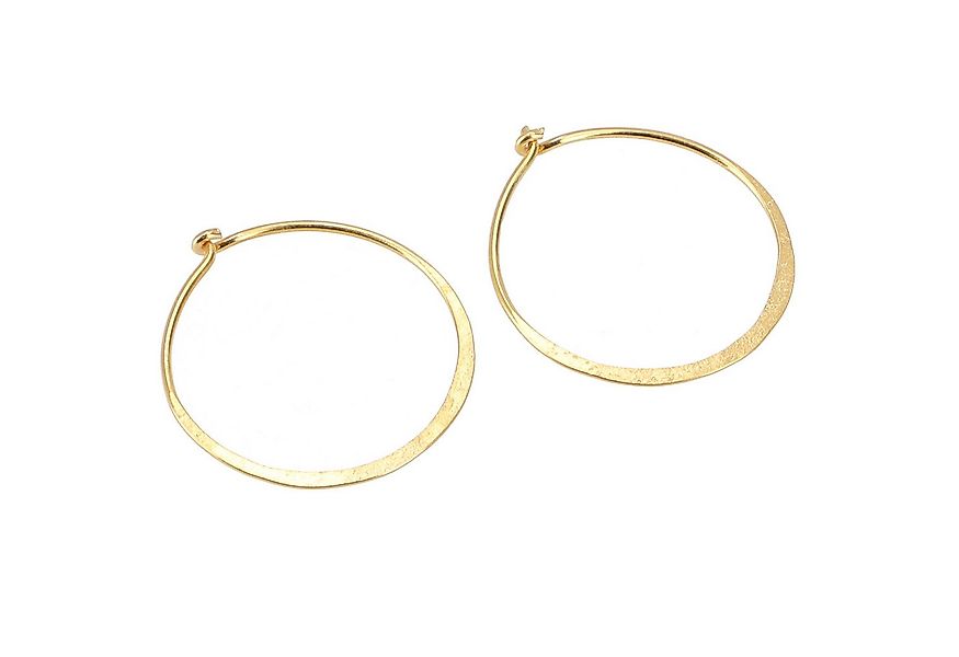 Guru-Shop Paar Ohrhänger Silberohrringe, feine Ohrringe aus gebürstetem.. günstig online kaufen