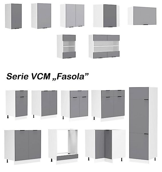 VCM Unterschrank Küchenschrank 40 cm Unterschrank Schublade Fasola günstig online kaufen