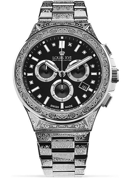 LOUIS XVI Quarzuhr Louis XVI LXVI1214 Le Monarque Chronograph Herrenuhr 42m günstig online kaufen