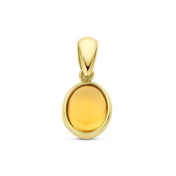 NICEANDnoble Kettenanhänger 585er Gelbgold Kettenanhänger Citrin günstig online kaufen