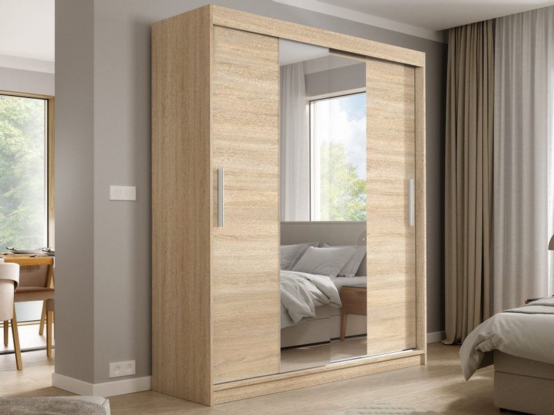 Beautysofa Kleiderschrank KATRINA Breite: 180 cm günstig online kaufen