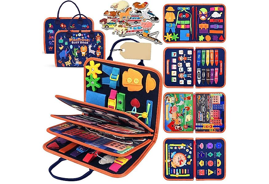 FOUORTUNATE-BEE Lernspielzeug Montessori Spielzeug ab 3 Jahren (Geschenke f günstig online kaufen