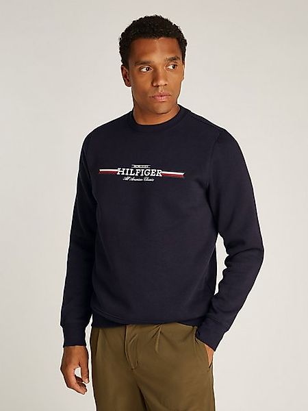 Tommy Hilfiger Sweatshirt HILFIGER STRIPE SWEATSHIRT günstig online kaufen