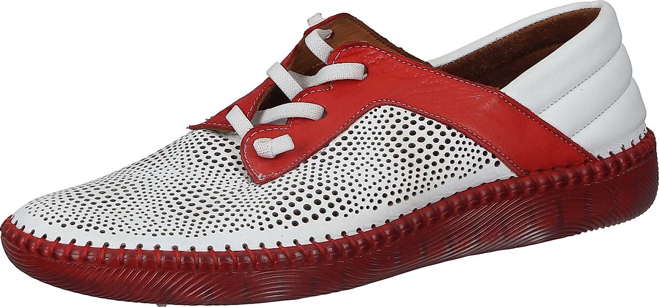 Manitu Slipper Schnürschuh aus echtem Leder günstig online kaufen