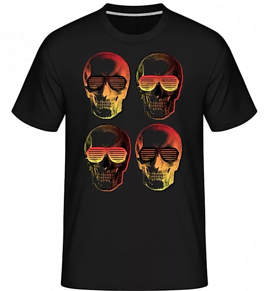 Stylische Totenköpfe · Shirtinator Männer T-Shirt günstig online kaufen
