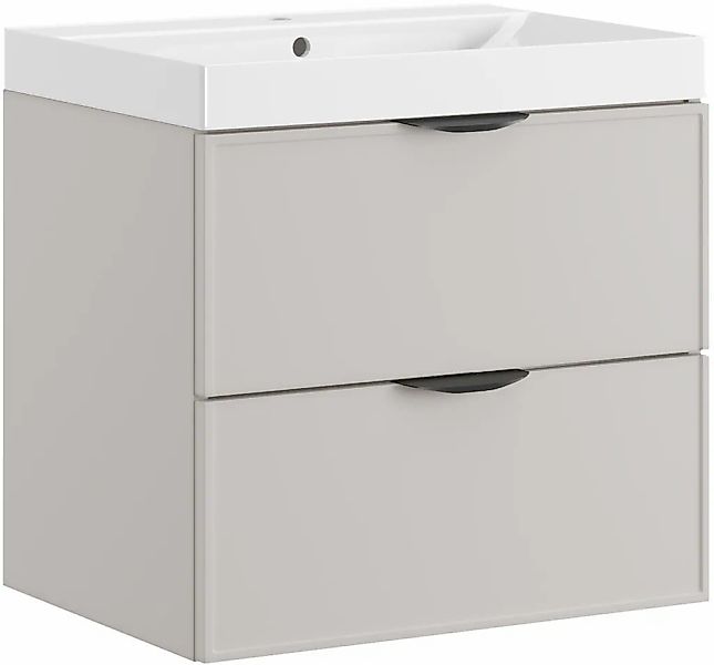 welltime Waschtisch "FLOW SIMPLE mit Waschbecken, Breite 60 oder 80cm, mode günstig online kaufen