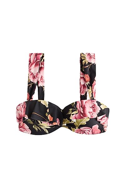 Next Bügel-Bandeau-Bikini-Top Gerüschtes Bandeau-Bikinioberteil mit Bügel günstig online kaufen