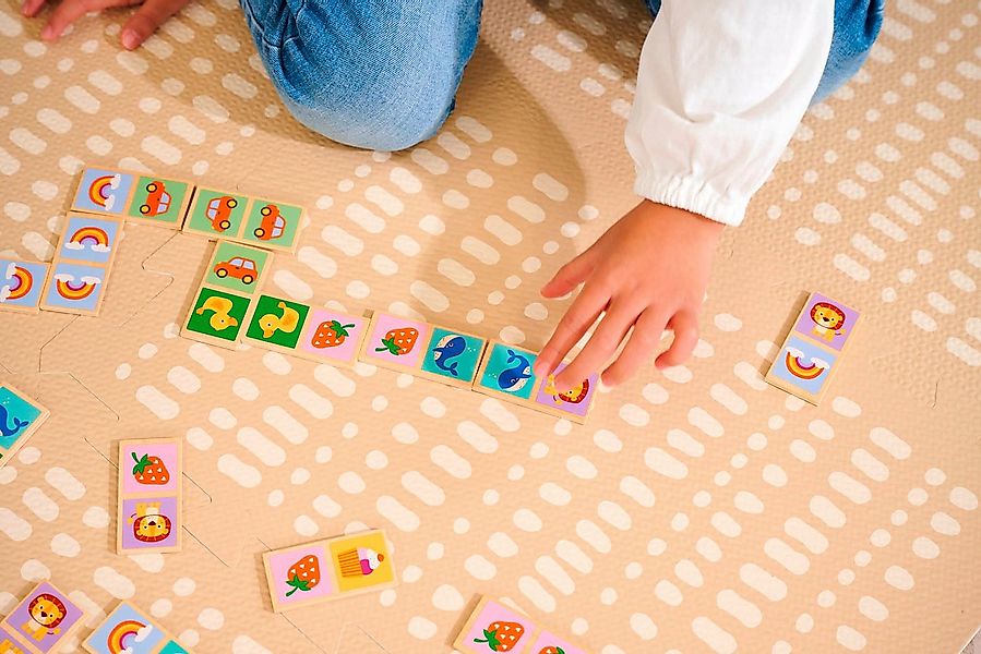 Eichhorn Lernspielzeug Kinderspiel Zuordnungsspiel Games Domino 100002803 günstig online kaufen