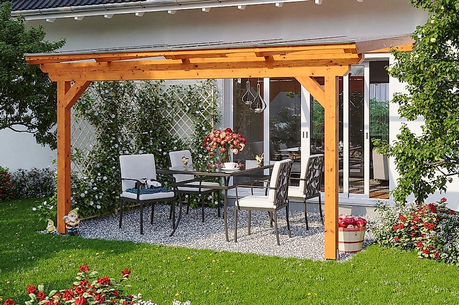 Skanholz Terrassendach "Ancona" Leimholz günstig online kaufen